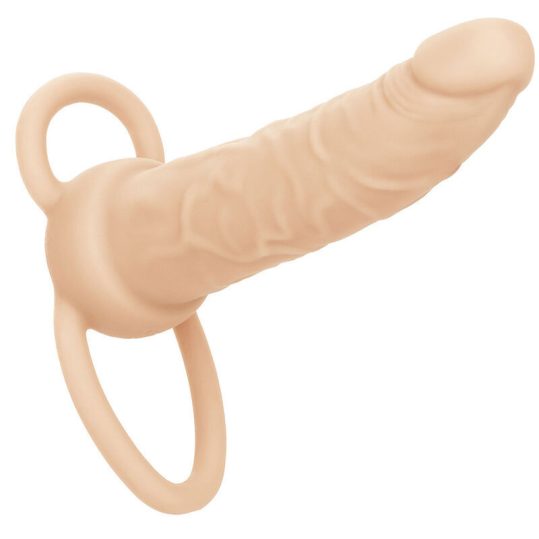 CALEXOTICS - újratölthető duál penetrátor világos bőrben