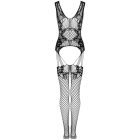 LIVCO CORSETTI FASHION – érzéki fekete bodystocking egy méretben