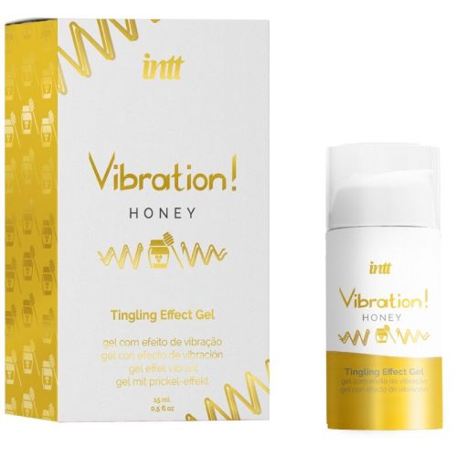 INTT – erőteljes intim stimuláló vibrátor zselé 15 ml