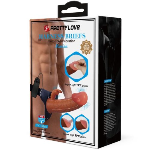 PRETTY LOVE – univerzális vibrátoros boxer [19 cm]