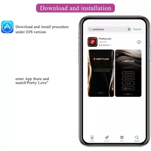 Pretty Love Ethan – újratölthető lila vibrátor