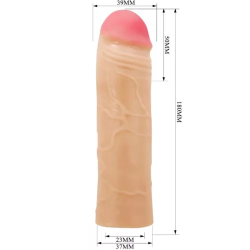 PRETTY LOVE - érzéki pénisz hosszabbító hüvely