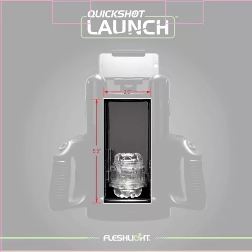 Fleshlight Maszturbátor Automata Lengésszabályzó 250 stroke/perc fekete