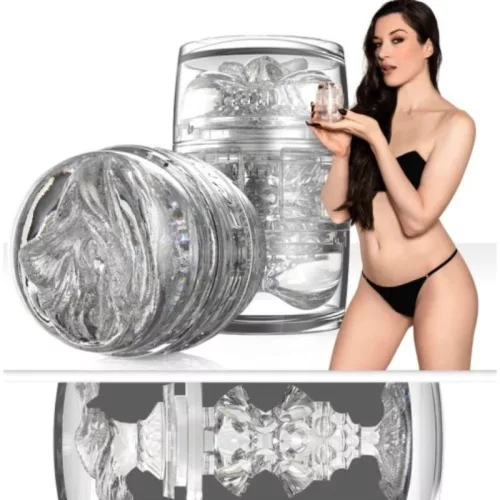 Fleshlight Quickshot Stoya dupla maszturbátor - áttetsző