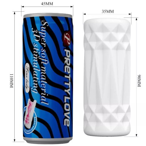 PRETTY LOVE - 3D férfi maszturbátor különleges formával