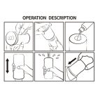 PRETTY LOVE - 3D férfi maszturbátor különleges formával