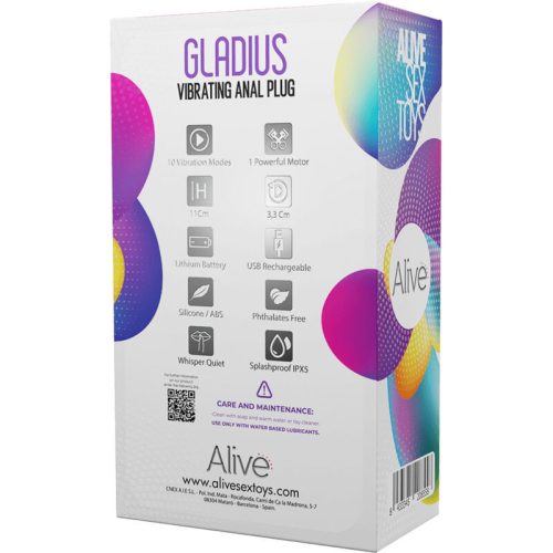 ALIVE Gladius – prémium anális vibrátor dugó