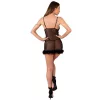 LIVCO CORSETTI FASHION – érzéki babydoll fekete tanga combo