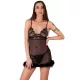 LIVCO CORSETTI FASHION – szexi babydoll és fekete tangával