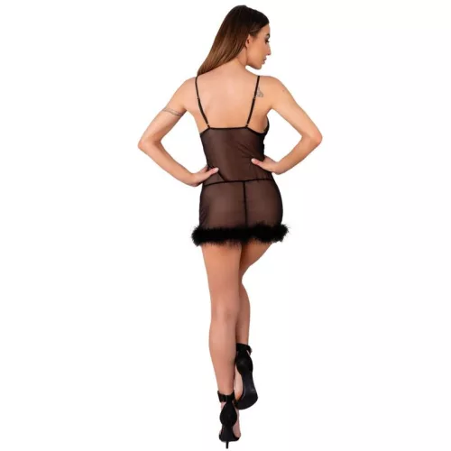 LIVCO CORSETTI FASHION – szexi babydoll és fekete tangával