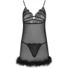 LIVCO CORSETTI FASHION – szexi babydoll és fekete tangával
