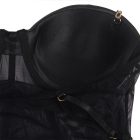 SUBBLIME - fekete láncos harisnyatartós bodyn S/M