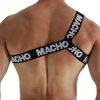 MACHO - elegáns fehér román hám L/XL méretben