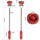 PRETTY LOVE - Ashlynn Red – érzéki száj maszturbátor