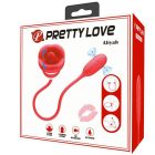 PRETTY LOVE - Aliyah Red – prémium szájmaszturbátor