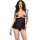 CHILIROSE – fekete négy részes babydoll szett