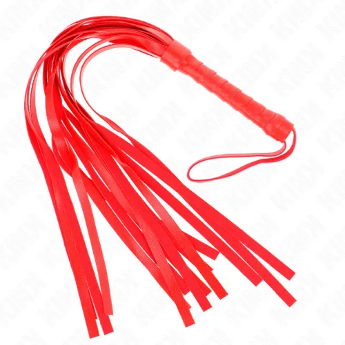 KINK - egyszerű piros ostor 45 cm-es longan