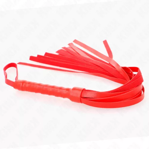 KINK - egyszerű piros ostor 45 cm-es longan