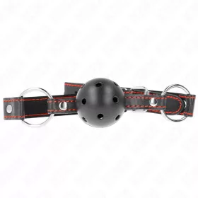 KINK – fekete üreges golyós maszk 65 x 2,5 cm