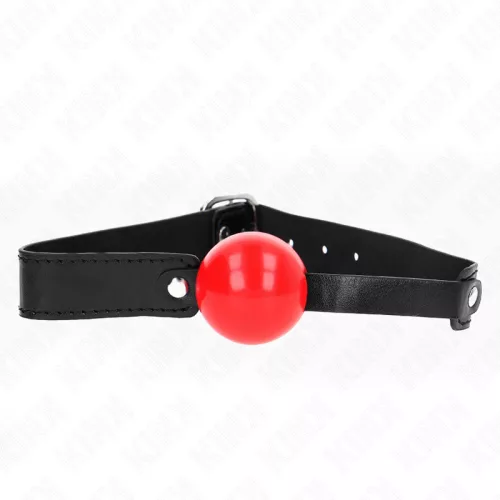 KINK – állítható 4 cm puha gumi golyós gag