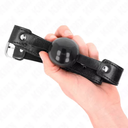 KINK Soft TPE – érzéki golyó gag 4 cm-es modellt 65 x 2.5 cm