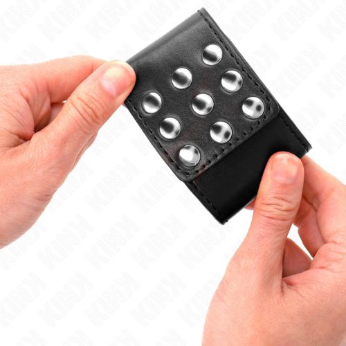 KINK – állítható fekete csuklóbilincsek 19-24 cm-ig