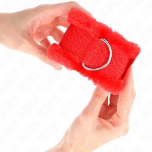 KINK – állítható prémium csuklókötöző, belső szőrme béléssel