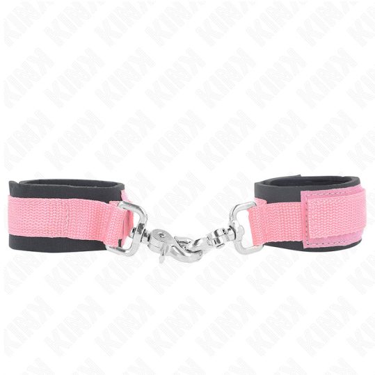 KINK – állítható pink neopréne csuklószorítók 22-34 cm