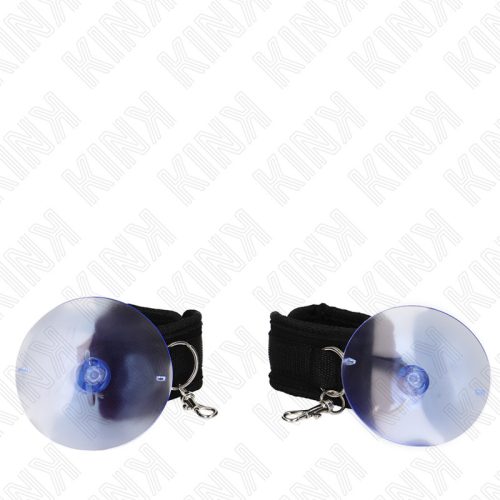 KINK – fekete csuklópánt szívókoronggal (29-40 cm)