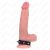 KINK – bőrből készült péniszgyűrű piros béléssel