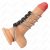 KINK – bőrrel összekötött fém péniszgyűrűk (3,7–5 cm)