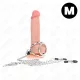 KINK – fémből készült péniszgyűrű lánccal és mellbimbóklipszekkel