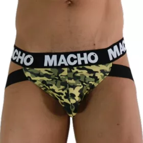 MACHO - prémium katonai zöld jock alsónemű L