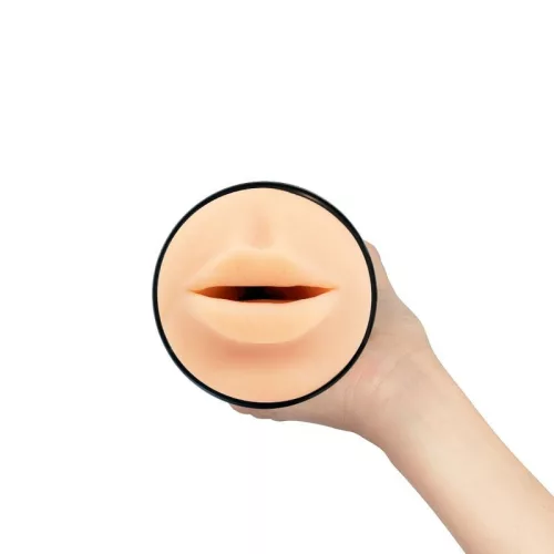 Kiiroo Maszturbátor Szájszerű nyílással 23,5 cm fekete