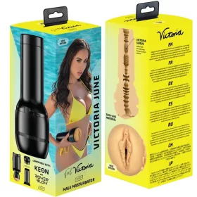   KIIROO Feel Victoria June Stroker Maszturbátor Realisztikus érzésű 22 cm