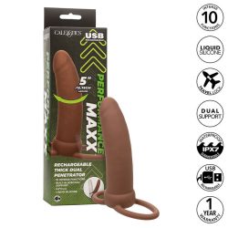   CalExotics Maxx Thick – dupla behatolás vibrátor 10 rezgéssel