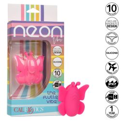   CALEXOTICS – Neon Vibes Flutter – érzéki vibráló izgató rózsaszínben