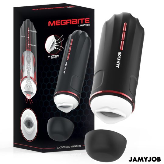JAMYJOB Megabite – automatikus száj maszturbátor 5 üzemmóddal