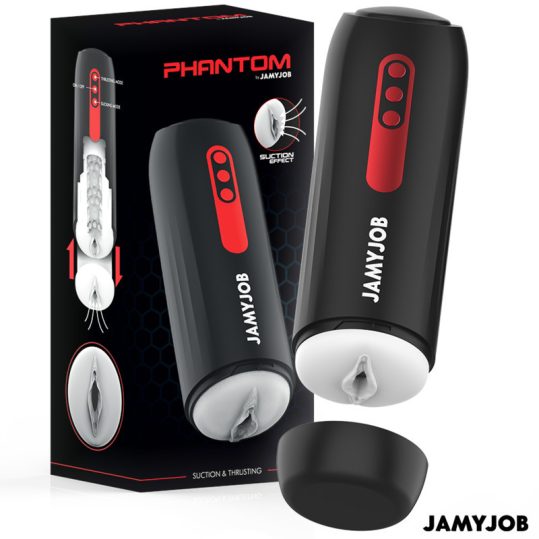 JAMYJOB Phantom – automata hüvelyi maszturbátor, 5 üzemmóddal