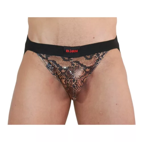 BURN - érzéki jockstrap fekete színben