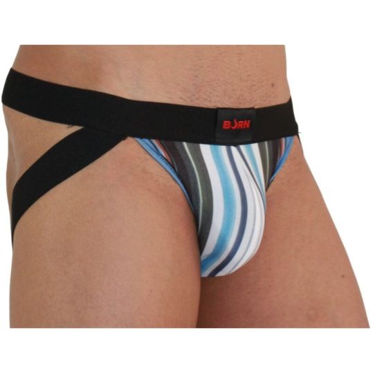 BURN - XL multicolor jock alsónemű prémium kényelemmel