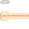 KIIROO Feel Stroker Extra Tight Butt Flesh - Maszturbátor Extra szűk anális élmény 22 cm fekete