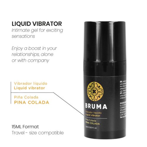 BRUMA – ultra csúszós vibráló síkosító Pina Colada 15 ml