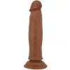 Pretty Love Keon – élethű pénisz 21 cm, barna