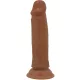 Pretty Love - Quentin - 18 cm élethű dildó barna