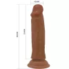 Pretty Love - Quentin - 18 cm élethű dildó barna