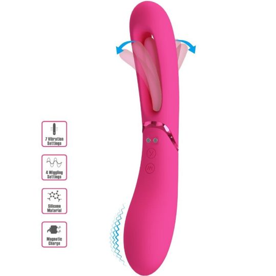 ROMANCE Lexie – G-pontos vibrátor 7 rezgéssel, rózsaszín