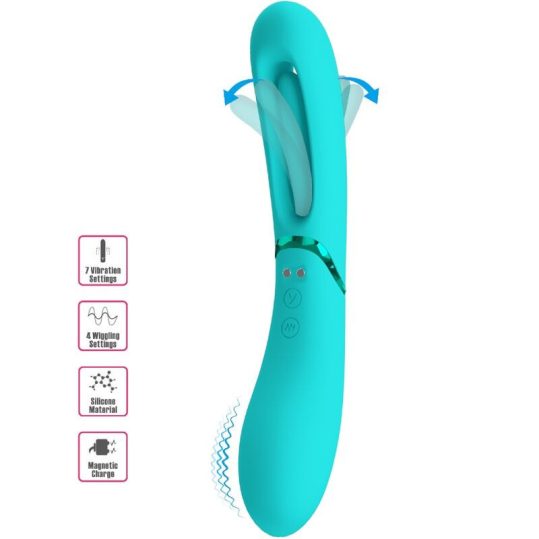 ROMANCE LEXIE – G-pontos vibrátor 7 rezgéssel, kék