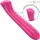 INTENSE - rugalmas 19 cm-es vibrátor 10 rezgési móddal