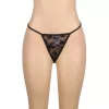 SUBBLIME – állítható pántos csipkebaby doll fekete S/M